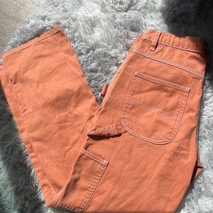 Pastel orange dickies 🥰